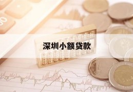 深圳小额贷款(深圳小额贷款公司管理办法)