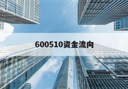 600510资金流向(600510资金流向全览)