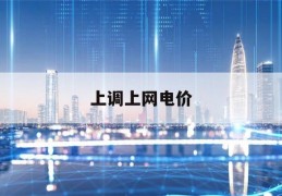 上调上网电价(2021上网电价上浮)