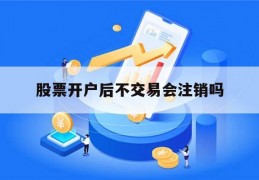 股票开户后不交易会注销吗(股票开户后不交易会注销吗安全吗)