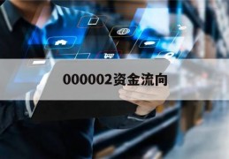 000002资金流向(000002资金流向凤凰财经网)