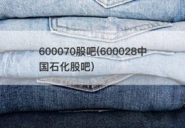 600070股吧(600028中国石化股吧)