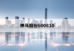 神马股份600810(2024有望翻十倍的低价股600887)