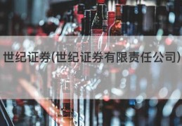 世纪证券(世纪证券有限责任公司)