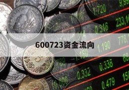 600723资金流向(600732资金流向全览)