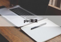 pvc期货(pvc期货一跳多少钱)