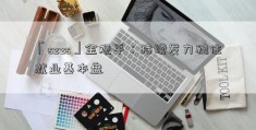 「szzs」金观平：持续发力稳住就业基本盘